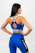 Nebbia  Medium-Support Criss Cross Sports Bra blue Női melltartó