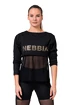 Nebbia  Mesh T-shirt 805 black Női póló