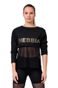 Nebbia  Mesh T-shirt 805 black Női póló