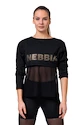 Nebbia  Mesh T-shirt 805 black Női póló XS