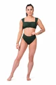 Nebbia  Miami retro bikini - top 553 dark green Fürdőruha