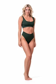 Nebbia Miami sporty bikini - top 554 dark green Fürdőruha