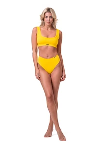 Nebbia  Miami sporty bikini - top 554 yellow Fürdőruha S