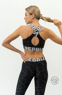 Nebbia  NATURE-INSPIRED Sports bra black Női melltartó