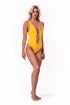 Nebbia  One-colour monokini 560 yellow Fürdőruha