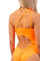 Nebbia  One Shoulder Asymmetrical Monokini 458 Orange Neon Fürdőruha