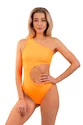 Nebbia  One Shoulder Asymmetrical Monokini 458 Orange Neon Fürdőruha S