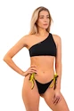 Nebbia  One Shoulder Bandeau Bikini Top 448 Black Fürdőruha M