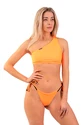 Nebbia  One Shoulder Bandeau Bikini Top 449 Orange Neon Fürdőruha