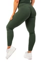 Nebbia  Organic Cotton Ribbed High Waist Leggings 405 dark green Női leggings