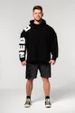 Nebbia  Oversized Pullover Hoodie NO BS Black Férfi-melegítőfelső