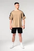 Nebbia  Oversized T-shirt LIFTING CLUB Light Brown Férfipóló