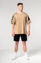 Nebbia  Oversized T-shirt LIFTING CLUB Light Brown Férfipóló