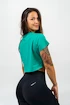 Nebbia POWERHOUSE Oversized Crop Top green Női felső