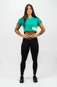 Nebbia POWERHOUSE Oversized Crop Top green Női felső