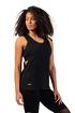 Nebbia  Sleeveless Loose Cross Back Tank Top "Feeling Good" Black Női ujjatlan póló