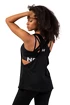 Nebbia  Sleeveless Loose Cross Back Tank Top "Feeling Good" Black Női ujjatlan póló