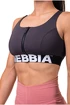 Nebbia  Smart zip sports bra marron Női melltartó