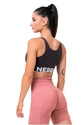 Nebbia  Smart zip sports bra marron Női melltartó