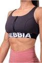 Nebbia  Smart zip sports bra marron Női melltartó