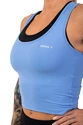 Nebbia  Sporty Slim-Fit Crop Tank Top 422 light blue Női ujjatlan póló