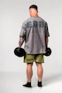 Nebbia  Washed-off Gym Sweatshorts NO BS Light Green Férfirövidnadrág