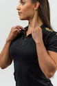 Nebbia  Women's Compression Zipper Shirt Ultimate 831 Gold Női póló