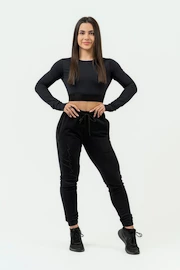 Nebbia Women's High-Waist Joggers Signature 846 Black Női melegítőalsó