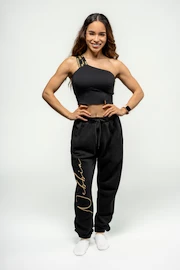 Nebbia Women's High-Waist Joggers Signature 846 Gold Női melegítőalsó