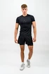 Nebbia  Workout Compression T-shirt ENDURANCE black Férfipóló