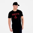 New Era  NBA Houston Rockets Black Férfipóló XXL