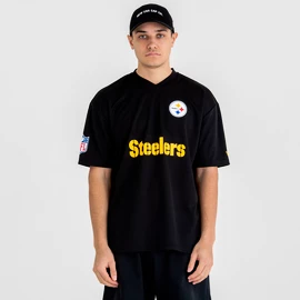 New Era Wordmark Oversized NFL Pittsburgh Steelers Férfipóló