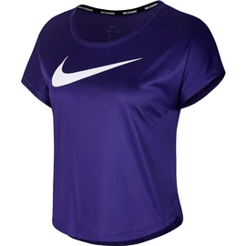 Nike Swoosh Run Top SS Purple Női póló
