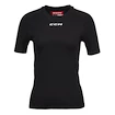 Női kompressziós póló CCM  SS Training Tee Black Senior XS