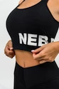 Női melltartó Nebbia Megerősített sportmelltartó nagy támasztékkal GYM TIME Fekete