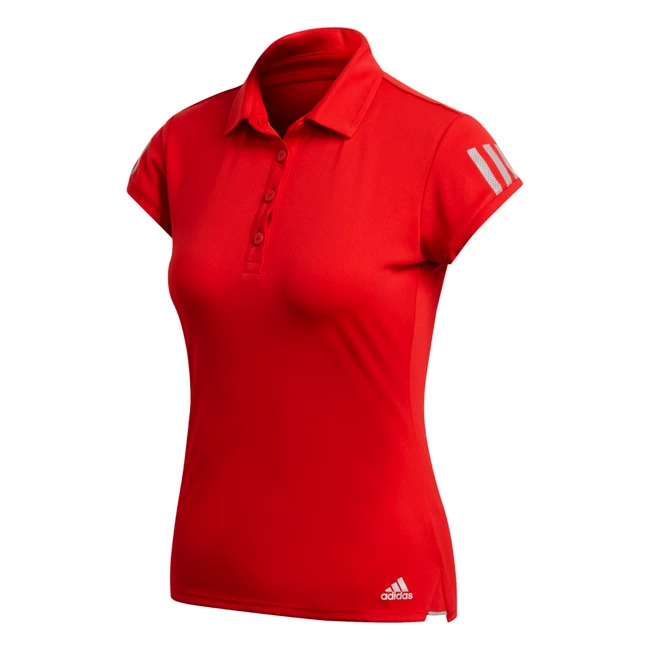 Adidas piros polo sale