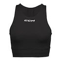 Női ujjatlan póló CCM  Training Tank Black Senior