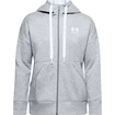 Női Under Armour Rival Fleece FZ Hoodie szürke