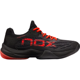 NOX AT10 Lux Negro Rojo Férfi padel csizma