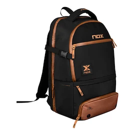 NOX Luxury Open Series Black/Brown Backpack Hátizsák teniszütőhöz