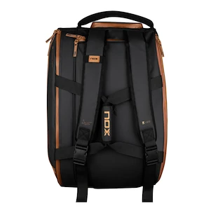 NOX   Luxury Open Series Black/Brown Padelbag  Padel táska