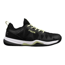 NOX Nerbo Black/Soft Lime Férfi padel csizma