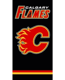 Official Merchandise NHL Calgary Flames Black Törülköző
