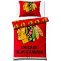 Official Merchandise  NHL Chicago Blackhawks 140x200/70x90 cm Ágynemű