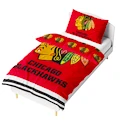 Official Merchandise  NHL Chicago Blackhawks 140x200/70x90 cm Ágynemű