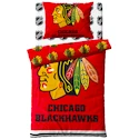 Official Merchandise  NHL Chicago Blackhawks 140x200/70x90 cm Ágynemű