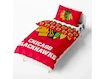 Official Merchandise  NHL Chicago Blackhawks Shields 135x200/80x80 Ágynemű