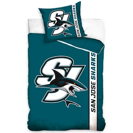 Official Merchandise NHL San Jose Sharks Belt 140x200/70x90 cm Ágynemű