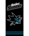 Official Merchandise  NHL San Jose Sharks Black Törülköző