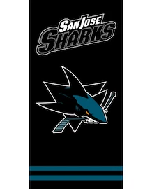 Official Merchandise NHL San Jose Sharks Black Törülköző